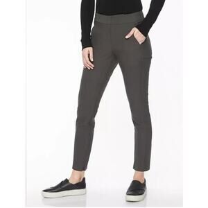 Athleta Stellar Trouser Brown SZ 6 Sleek Ankle Casual Minimalist Capsule Fall